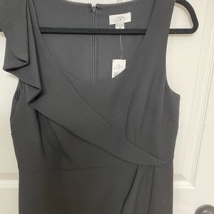 Ann Taylor Loft Black Work Dress Size 10